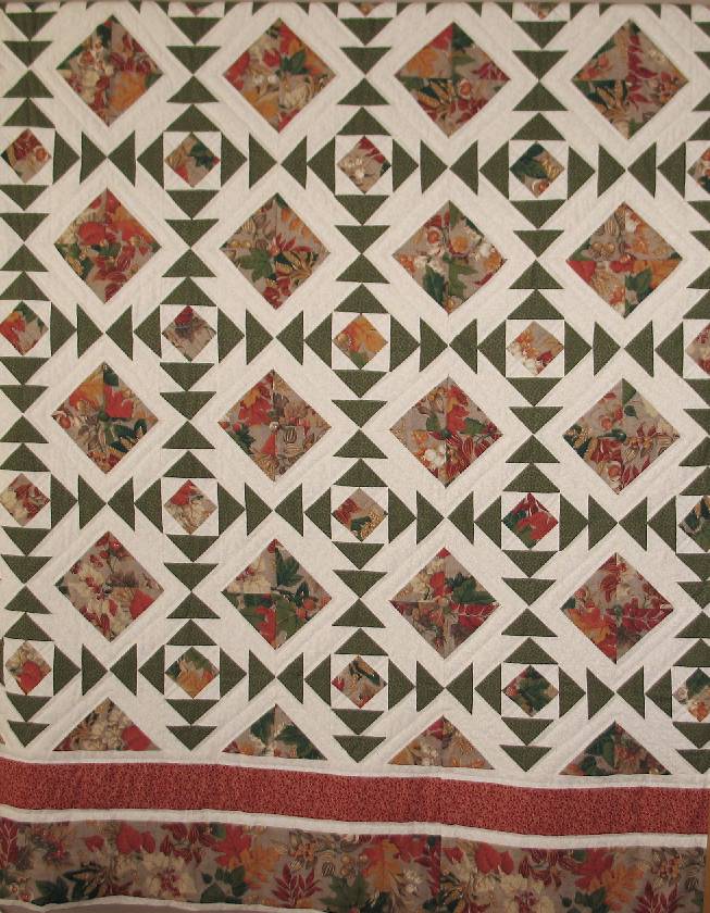 ONE OF MARJORIE'S BEAUTIFUL QUILTS